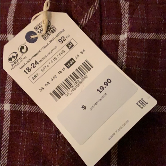 NWT baby boy/toddler long sleeve button down - Picture 3 of 4